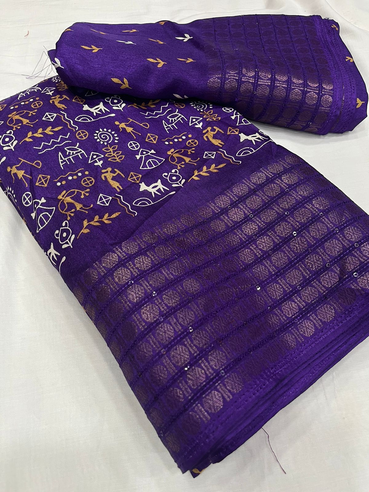 Non Catalog Teju Kalamkari Print Designer Saree 
